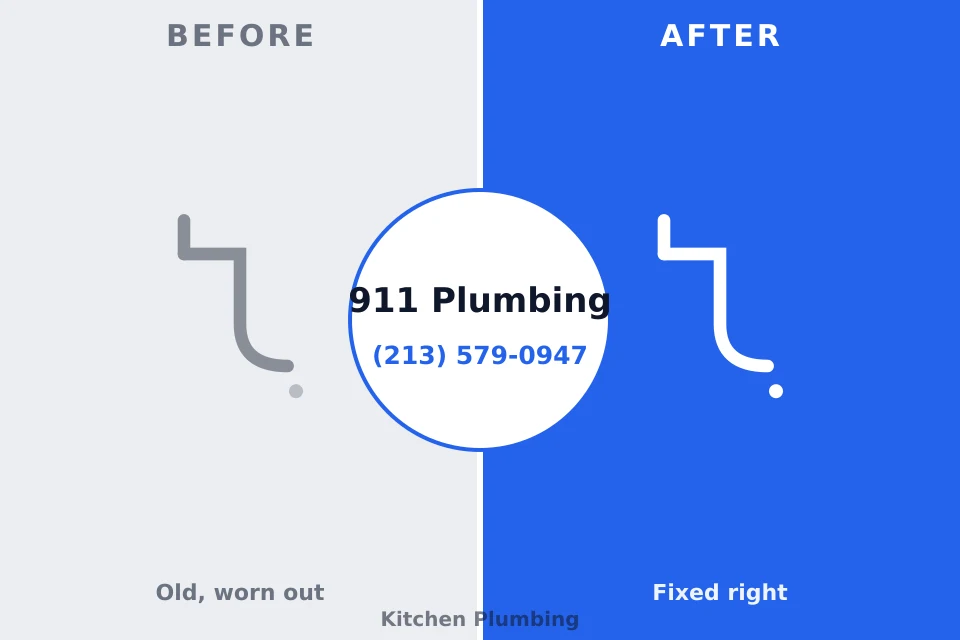 Before and after: plumbing repair Eutaw, AL